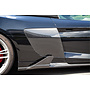 Audi R8 V10 4S PA Capristo Juego de aletas laterales de fibra de carbono (satinado mate)