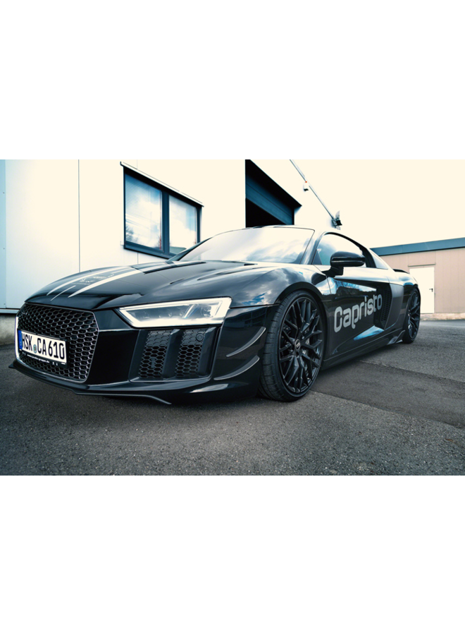Ailerons avant en fibre de carbone Audi R8 V10+ Capristo