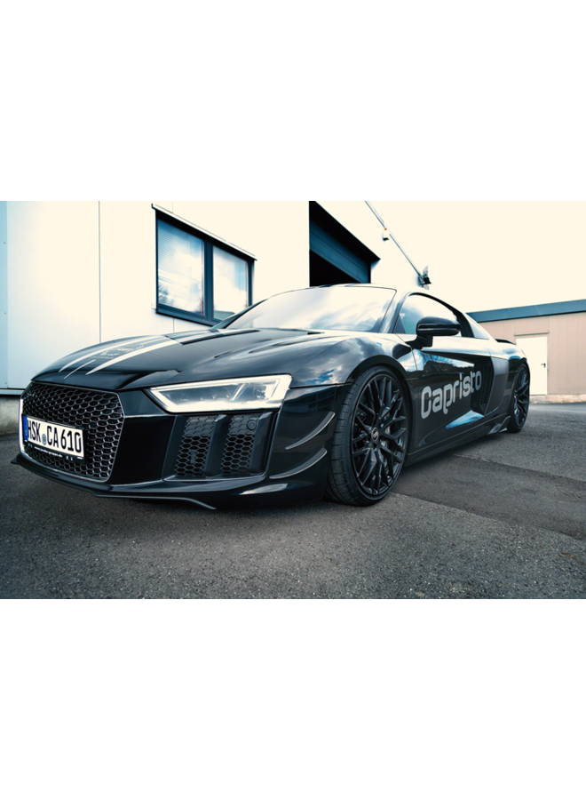 Pinne anteriori Audi R8 V10+ Capristo in fibra di carbonio