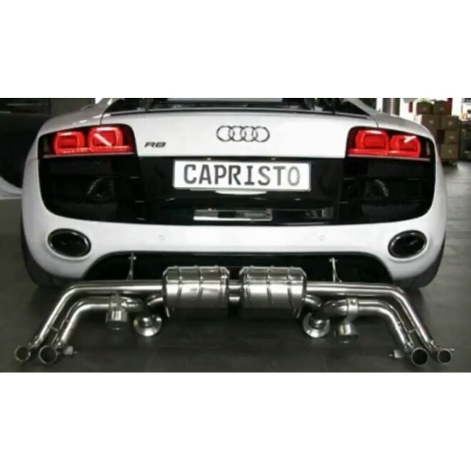 Audi R8 V8 / V10 Facelift Capristo Sport Sistema de escape com válvulas e controle remoto