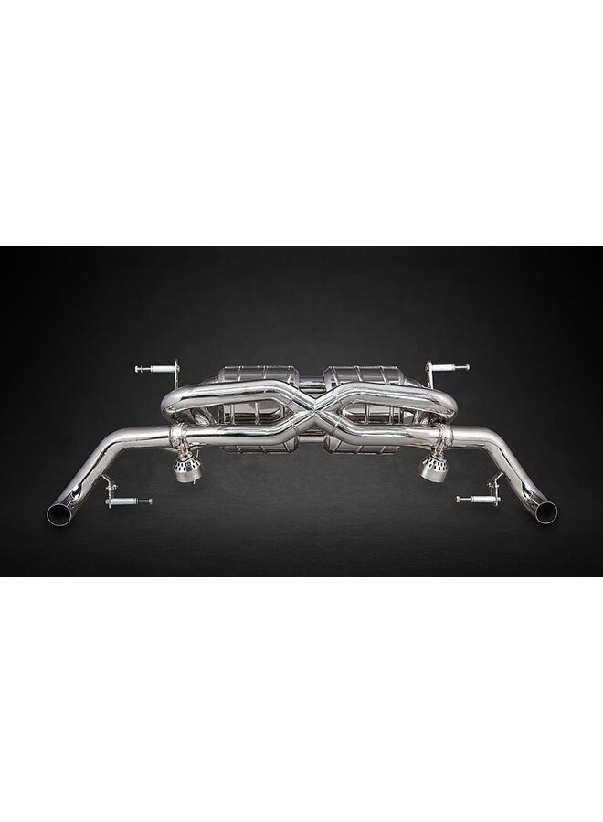 Audi R8 V8 / V10 Facelift Capristo Sistema di scarico sportivo con valvole e telecomando