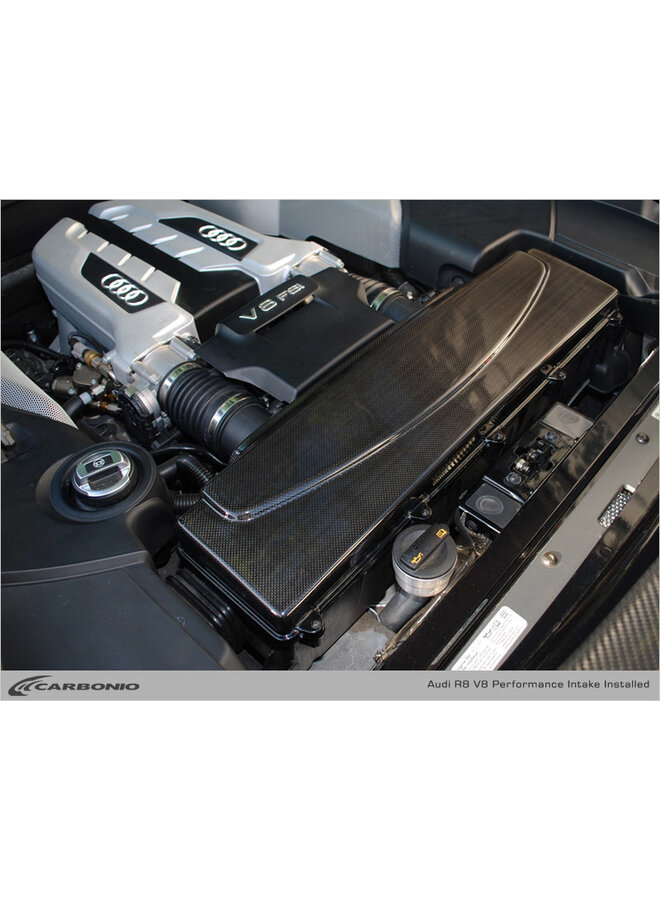 Audi R8 V8 Capristo Kohlefaser-Airbox