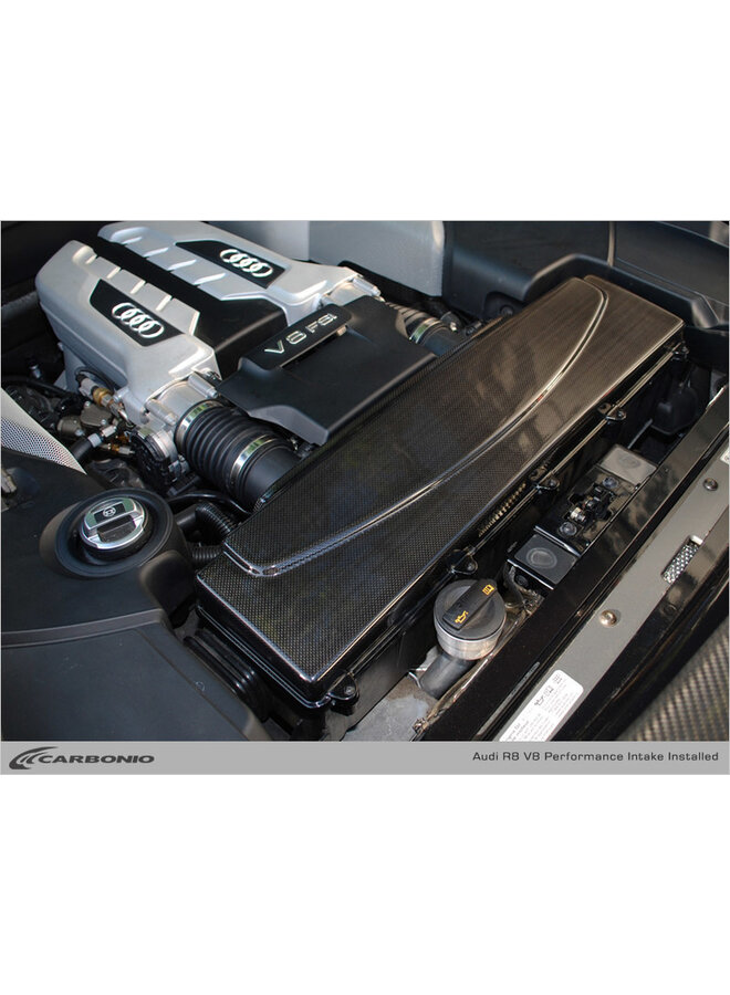 Caixa de ar de fibra de carbono Audi R8 V8 Capristo