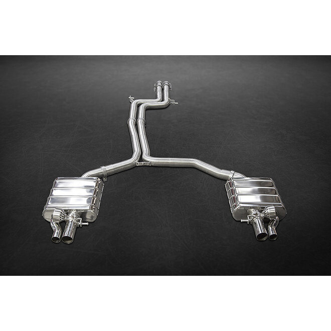 Système d'échappement Audi RS7 Capristo Sport avec valves et télécommande