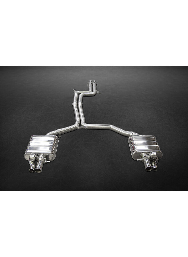 Audi RS7 Capristo Sport Exhaust system with valves and remote control