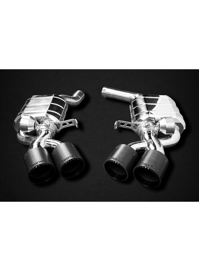 Audi RS6 (C8) Capristo Sport Exhaust system with valves and remote control