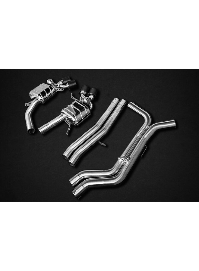 Audi RS6 (C8) Capristo Sport Exhaust system with valves and remote control