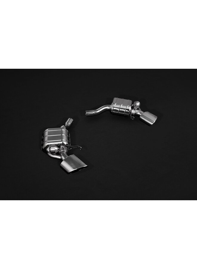 Audi RS5/S5/RS4 (F9)/(B9) Capristo Sport Exhaust system with valves, remote control and oval end tips