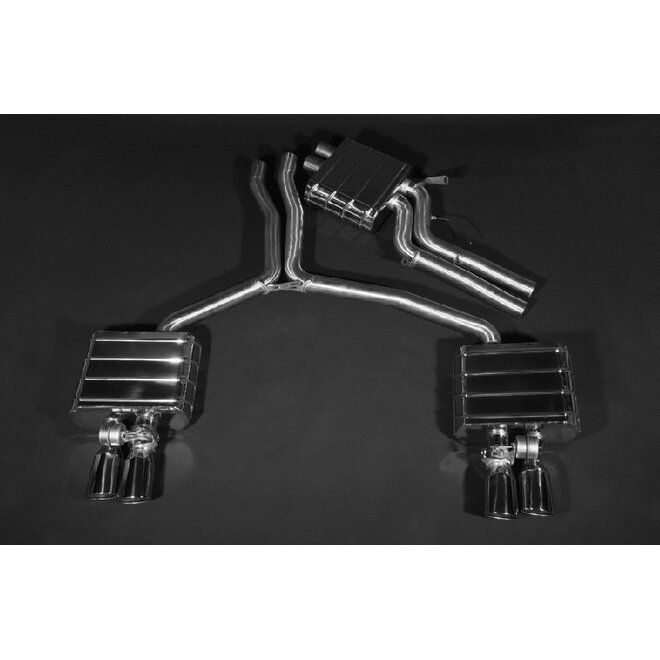 Audi S4 (B8) Capristo Sport Système d'échappement avec valves, télécommande et embouts