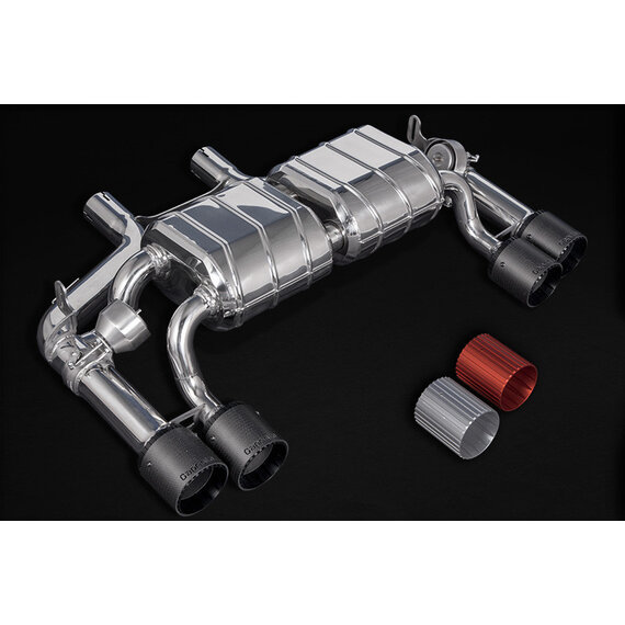 BMW M2 F87 Competition Capristo Sistema di scarico sportivo con valvole e terminali in carbonio