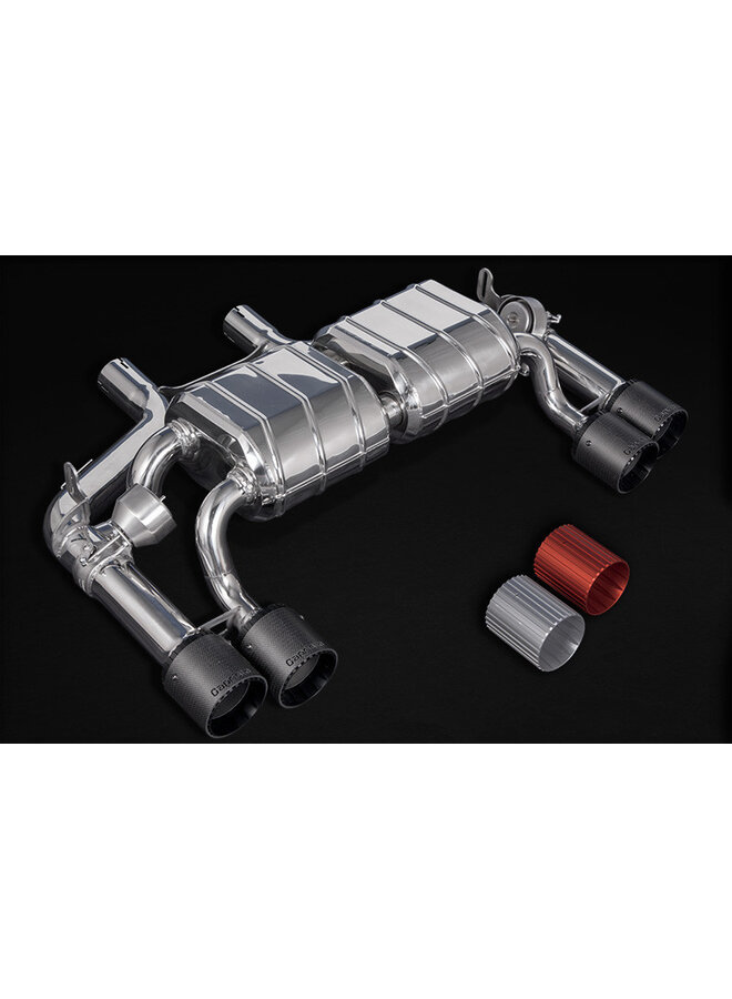 BMW M2 F87 Competition Capristo Sport Exhaust System with Valves and Carbon End Tips