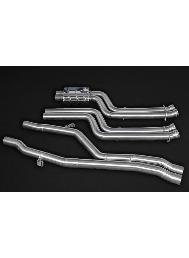 BMW M2 F87 Competition Capristo Sport Exhaust System with Valves and Carbon End Tips