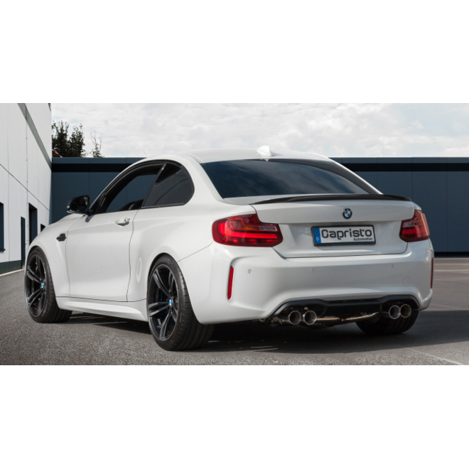 BMW M2 F87 & Alpina Capristo Sport Exhaust System with Valves and End Tips