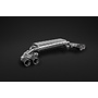 Sistema de escape deportivo BMW M5 F90 Capristo con válvulas y terminales de carbono