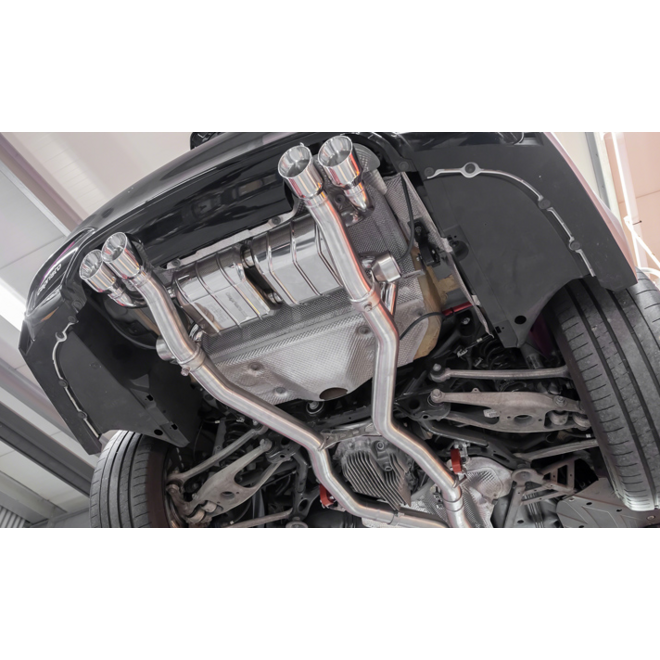 BMW M3 F80 Capristo Sport Sistema de escape com válvulas e controle remoto