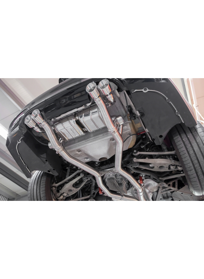 BMW M3 F80 Capristo Sport Sistema de escape con válvulas y mando a distancia