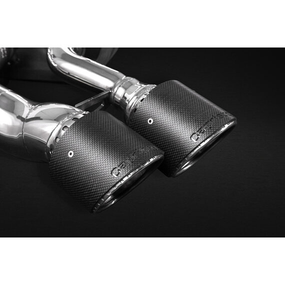 BMW X5M / X6M F15/F85/F86 Capristo Sport Uitlaatsysteem met kleppen en Eindtips