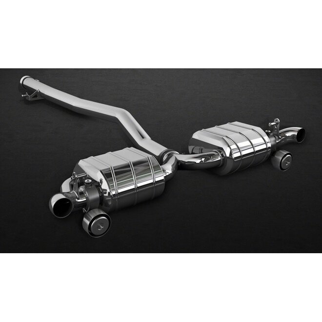 Système d'échappement sport Mercedes A45/CLA45/GLA45 AMG W117/C117/X165 Capristo avec valves et télécommande