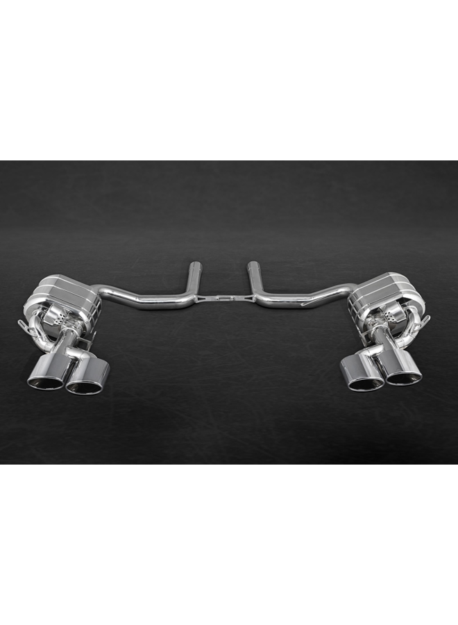 Mercedes C63 AMG W204 Capristo Scarico sportivo con valvole, telecomando e terminali