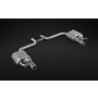 Système d'échappement sport Mercedes C43 AMG W205 Capristo avec valves et télécommande