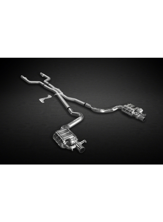 Mercedes C63 AMG W205 Capristo Sport Sistema de escape com válvulas e controle remoto