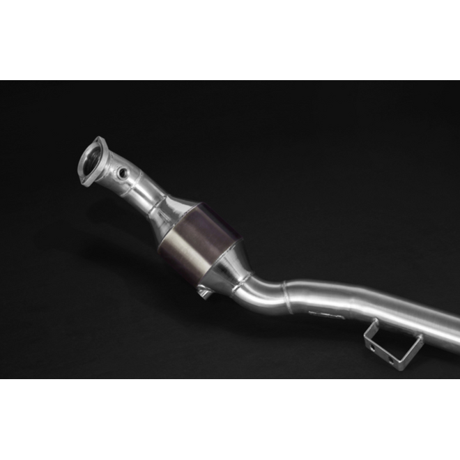 Mercedes CLS 63 AMG W218 Capristo Downpipe di scarico sportivo con catalizzatori di scarico