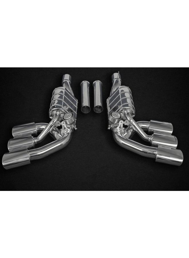 Mercedes G63 / G500 W463A Capristo Sport Exhaust system with end tips and remote control