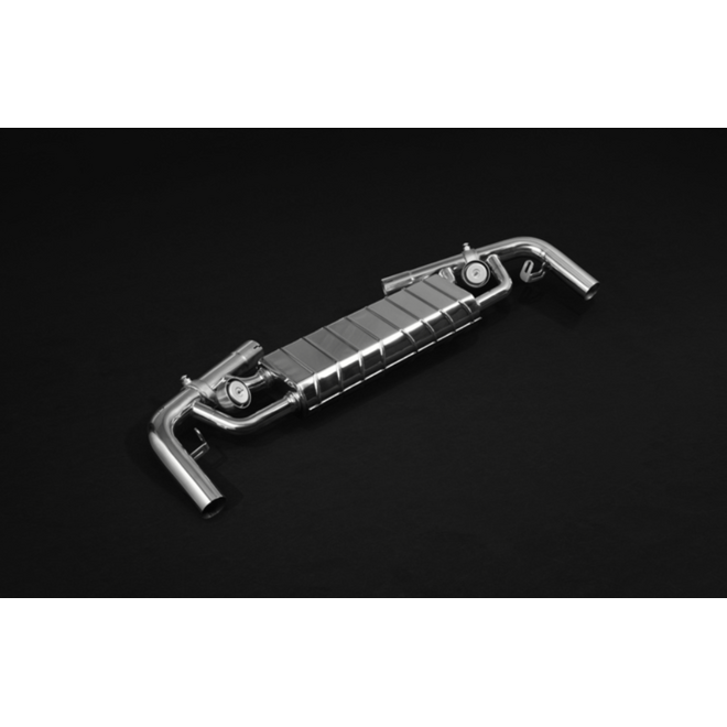 Mercedes GLS 63 X166 Capristo Sport Exhaust system with valves and remote control