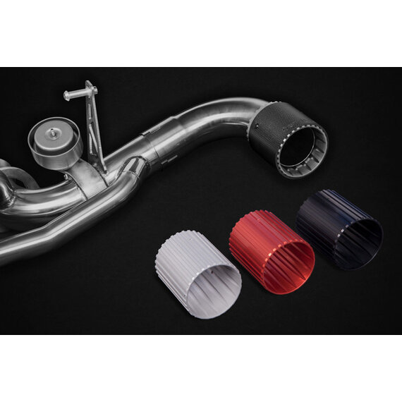 Aston Martin New Vantage Capristo Sport Exhaust system with valves and Carbon end tips