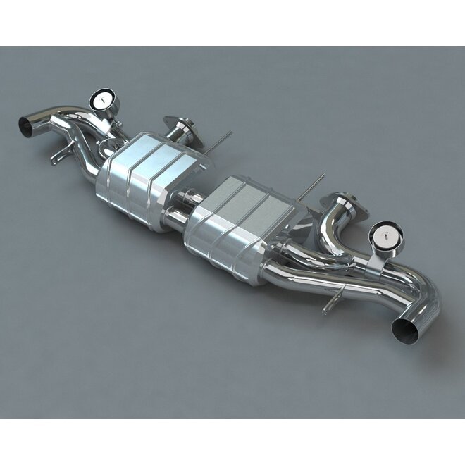 Sistema di scarico sportivo Aston Martin Vantage V8 / V12 Capristo con valvole