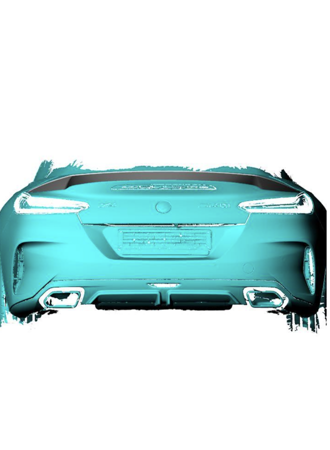 Spoiler de porta-malas em carbono BMW Z4 G29