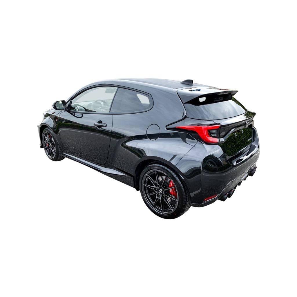 Einstiegsleisten aus Stahl für Toyota Yaris IV Hatchback (5 Türen) -  (2020-.) - Croni - Standard - schwarz (Folie Carbon) standard - schwarz  (Folie Carbon)