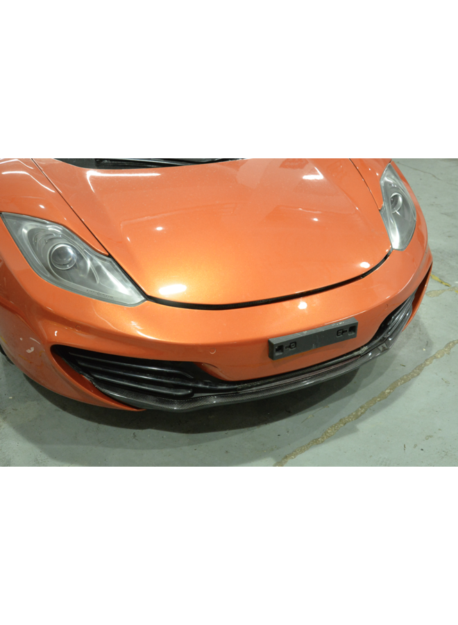 Mclaren MP4 12C carbon front lip splitter OEM style