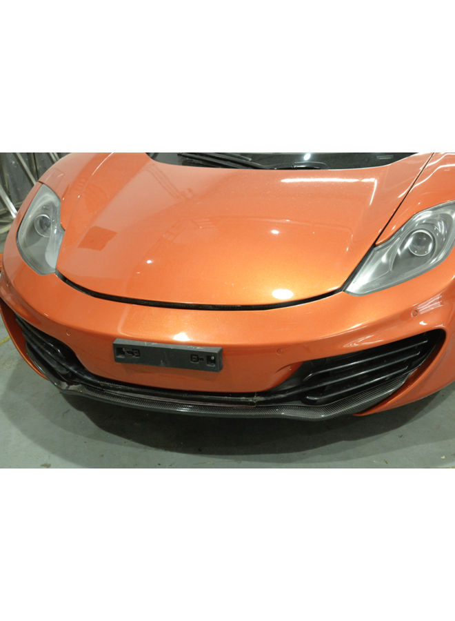 Mclaren MP4 12C carbon front lip splitter OEM style