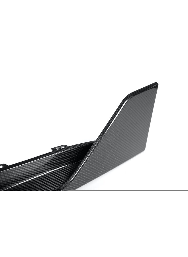 BMW G80 G81 M3 G82 G83 M4 Ailerons de diffuseur de pare-chocs arrière en carbone