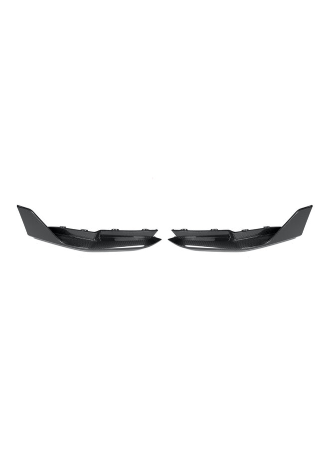 BMW G80 G81 M3 G82 G83 M4 Ailerons de diffuseur de pare-chocs arrière en carbone