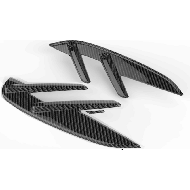 Logotipo del guardabarros de carbono BMW G80 G81 M3