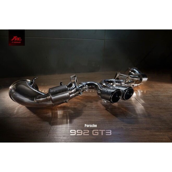 Porsche 911 992 GT3 FI Sistema catback di scarico