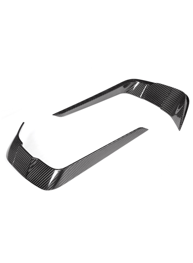 BMW 8 Series G14 G15 G16 Carbon front bumper canards