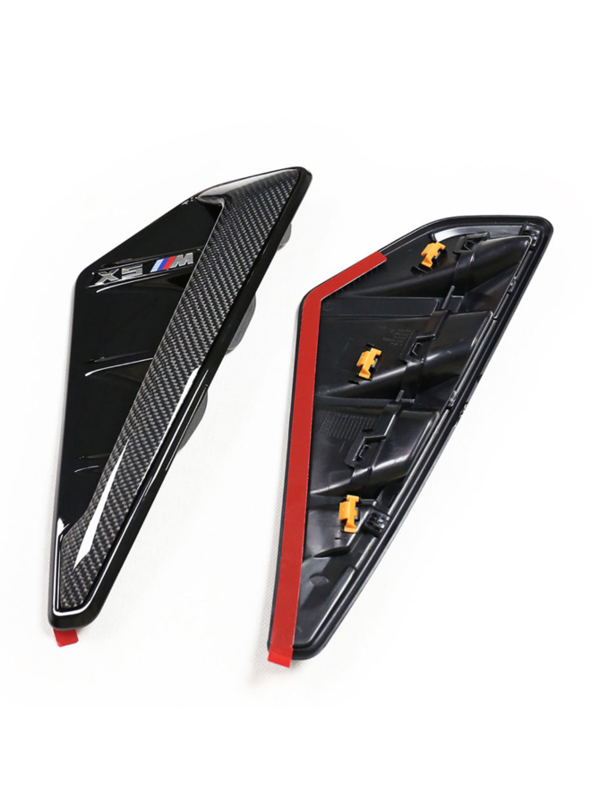 BMW X5 M G05 F95 carbon fender inlay