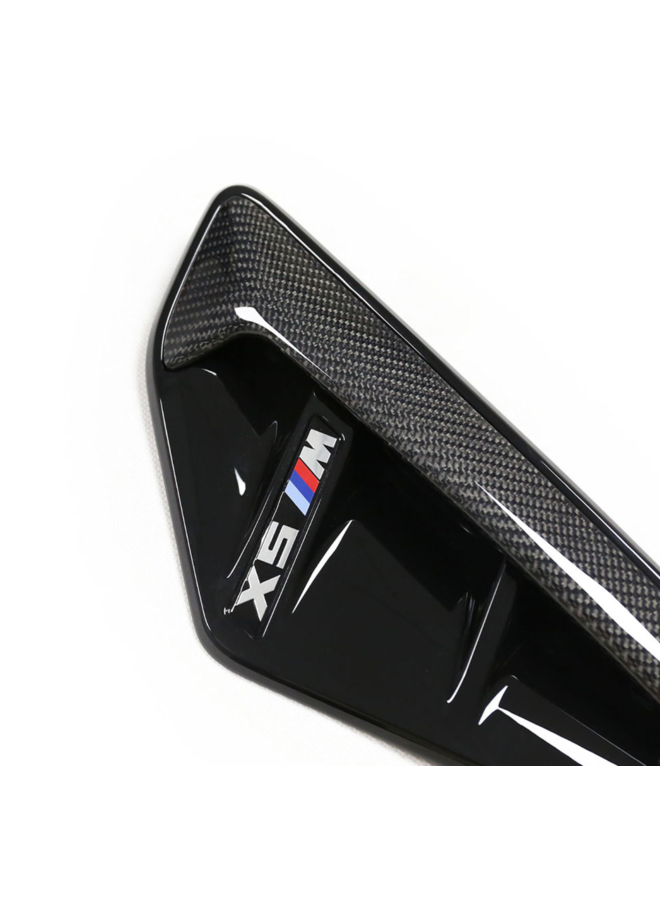 BMW X5 M G05 F95 carbon fender inlay