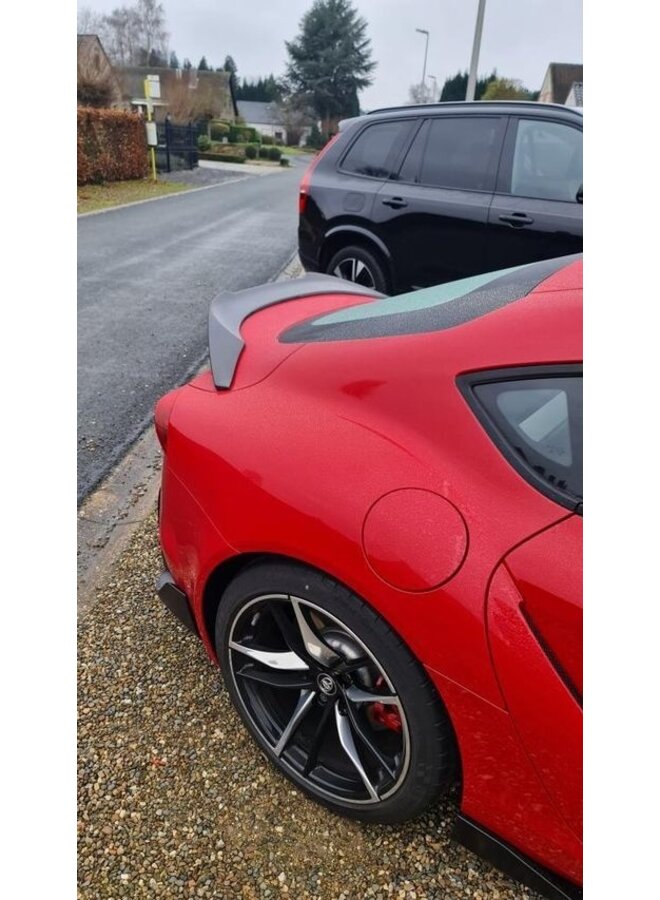 Toyota Supra Carbon trunk spoiler lip JH Design