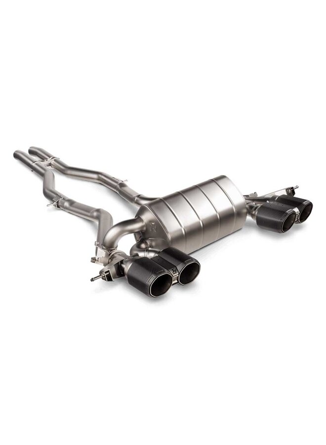 Akrapovic catback slip on exhaust system BMW G80 M3 G82 G83 M4