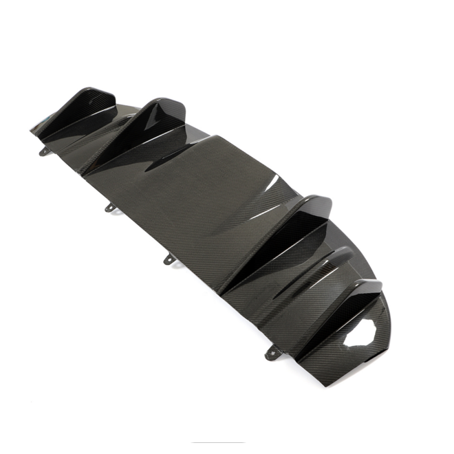 Diffuseur carbone Porsche Taycan 4S GTS Turbo