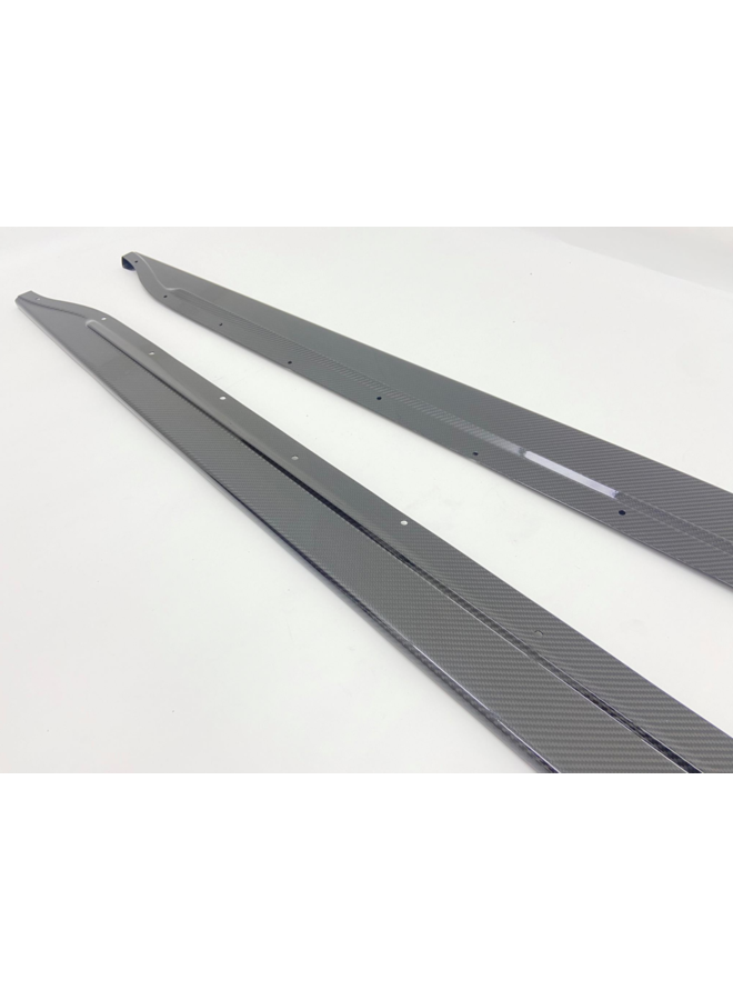 BMW G80 G81 M3 Carbon side skirt extensions