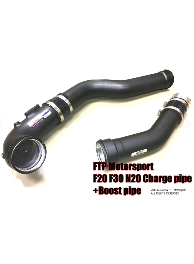 BMW F2x F3x N20 Charge + boost pipe set