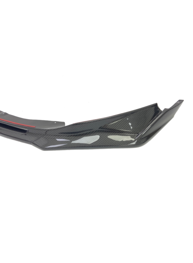 BMW G80 G81 G82 G83 M3 M4 Carbon V Divisor de labio delantero