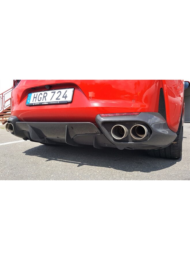 Diffusore in carbonio Ferrari 812