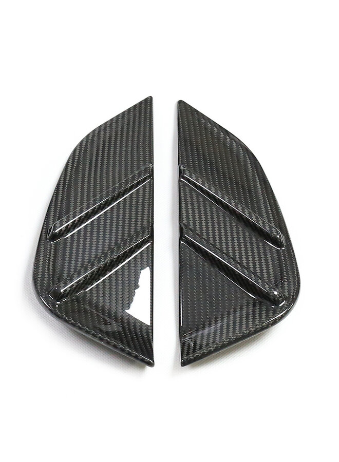 BMW G80 G81 G82 G83 M3 M4 Inserção de tela lateral em carbono