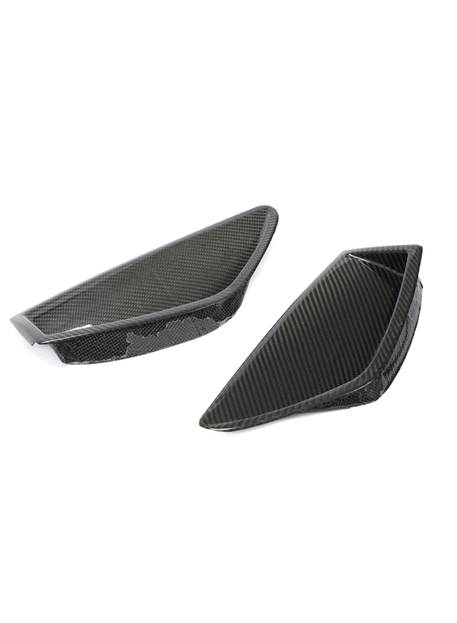 Audi RS6 C8 carbon front bumper air intake insert